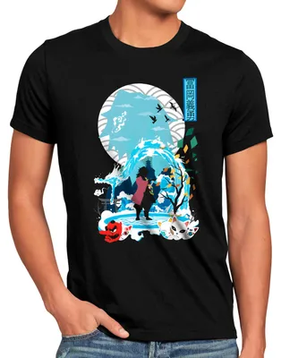 Produktbild von style3 Giyu Tomioka Herren T-Shirt anime japan manga