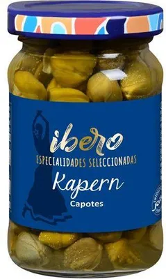 Produktbild von Ibero Kapern Capotes 60 G Glas Vegan Glutenfrei Scharf und herbwürzig