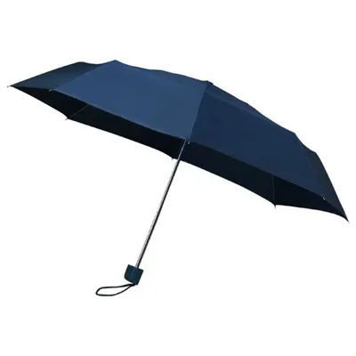 Produktbild von Regenschirm - Faltbar - Manuelle Öffnung - 90 cm - Marineblau