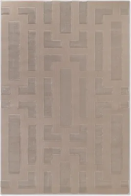 Produktbild von Elle Decoration | Moderner Teppich - 3D Effekt Geometrisch - Kurzflor Wohnzimmer - Edles Design - beige - 120 x 170 cm
