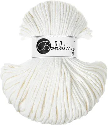 Produktbild von Bobbiny Classic 4 mm 100 m Off White Schnur