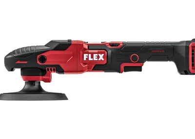Produktbild von Flex Akku-Rotationspolierer 18 V PE 150 18-EC C mit Gasgebeschalter