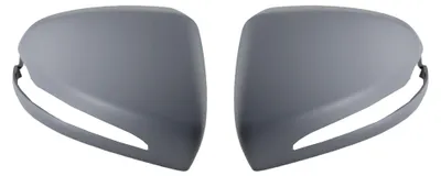 Image de Johns, lot de coques de rétroviseurs gauche et droite, adaptées à la Mercedes-Benz Classe C W205 de base.