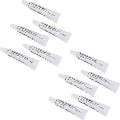 Produktbild von 10 tub á 6g silikonové mazivo bezpečné pro potraviny pro plně automatické kávovary Šroubení těsnění varné skupiny O-kroužky kávovarů EPDM VMQ MVQ NBR FKM