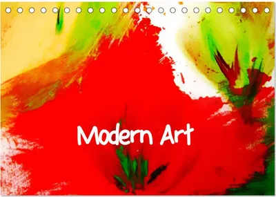 Produktbild von Modern Art (Tischkalender 2025 DIN A5 quer), CALVENDO Monatskalender