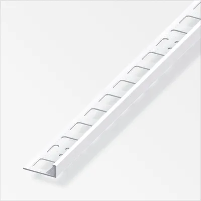 Produktbild von alfer Winkelprofil Aluminium beschichtet brillantweiß