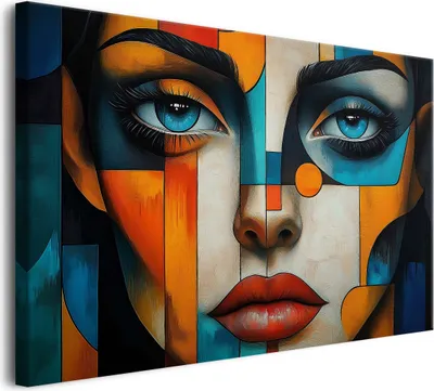 Produktbild von Modernes Leinwandbild für das Wohnzimmer – Wanddekoration für das Schlafzimmer 60x90 cm