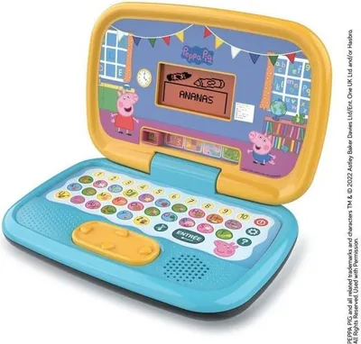 Immagine prodotto di VTECH Peppa Pig Computer didattico interattivo, 15 giochi didattici, lettere, numeri, 3+ anni
