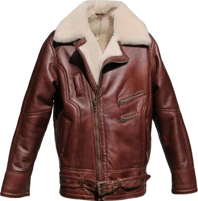 Image de Veste en peau d'agneau - VANDAMM MARRON CASTANIEN - Taille : 3XL