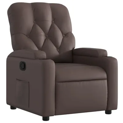 Produktbild von vidaXL Relaxsessel Braun Kunstleder