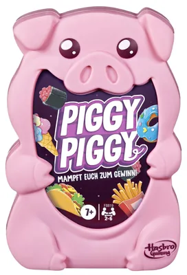 Produktbild von Hasbro Gaming Piggy Piggy, Kartenspiel, Familie, 7 Jahr(e)