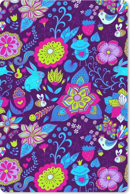 Produktbild von MuchoWow® Mauspad Mousepad Mädchen - Kaninchen - Rosa - Muster - Mädchen - Kinder - Kinder 18x27 cm - Mousepads - Maus Mat - Pad - Mausunterlage