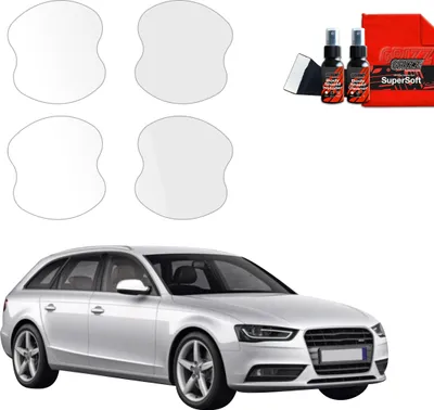 Image de 4in1 Film de protection Grizz Protector pour les poignées de porte - Audi A4 B8 Avant Facelifting (2011-2015)
