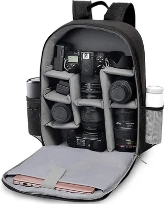 Produktbild von Kamera-Tas –  Kamera-Rucksack – umweltfreundlich – leicht – groß