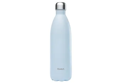 Produktbild von QWETCH Thermoflasche Pastelle 1 Liter hellblau