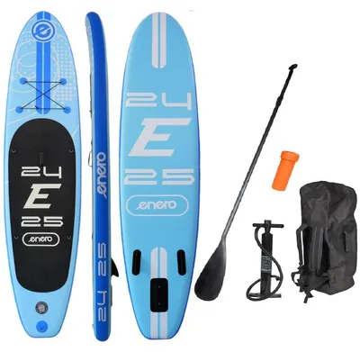 Obrázek produktu pro Paddleboard ENERO 320x76x15 cm, do 145 kg, laminovaná PVC deska 2500g/m²,modrý