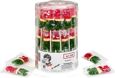 Produktbild von Küfa Tierfiguren Lutscher mit Fruchtgeschmack 100 Stück 2200g