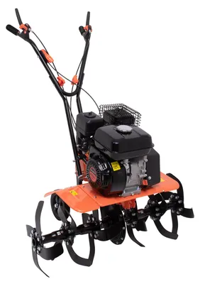 Immagine prodotto di Tukang 212 - Motocoltivatore per Orto a Scoppio a Benzina 4 tempi 6.1HP Motore 212cc con 6 Frese Ø40 cm