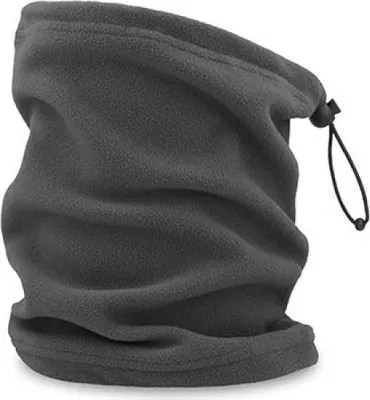 Produktbild von Atlantis HOTR | Hotty-S Neck Warmer Schlauchschal recyceltes Polyester - Farbe: Dark Grey - Größe: 25 x 28 cm