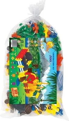 Produktbild von Polesie 0811 "Zoo" Ziegelsteine 117 el. in Tasche