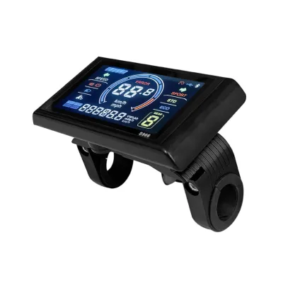 Zdjęcie produktu dla 24-72V Wyświetlacz LCD Ebike 5Pins LCD-S966 Inteligentny kolorowy ekran Wodoodporny panel sterowania rowerem górskim do kontrolera protokołu nr 2 Normalne złącze