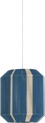 Immagine prodotto di Light & Living - lampada a sospensione - Kozana - blu - tessile - E27 - 2982772