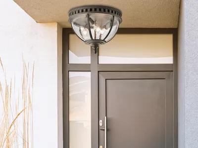 Produktbild von LED Außendeckenleuchte, Terrassenlampen Vintage übern Esstisch & im Treppenhaus