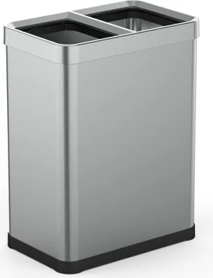 Produktbild von Mülleimer Für Mülltrennung Mit Offenem Deckel TALLIN 60l