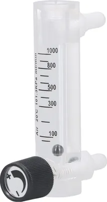 Image de Testeur de débit de gaz, air, réglable,de mesure, débitmètre, 10-1000 ml/min