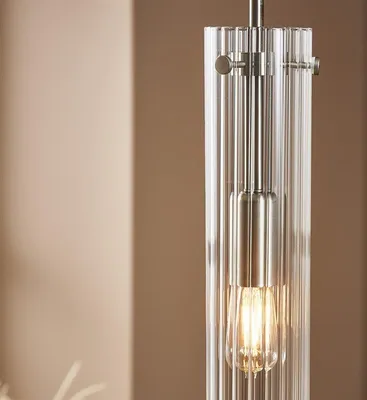 Produktbild von Markslöjd TUBO Pendant 1L Steel/Clear