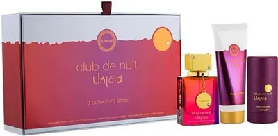 Obrázek produktu pro Armaf Club de Nuit Untold EDP 105 ml + DST 75 g + BL 100 ml UNISEX