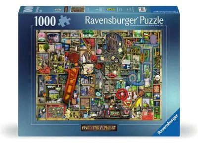 Zdjęcie produktu dla Ravensburger - Puzzle 1000 Niesamowity Alfabet I i J