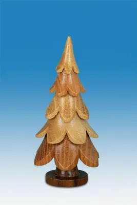 Produktbild von Dekoration Holzbaum 12 cm natur Höhe 12cm