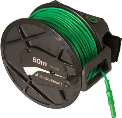 Image de Enrouleur de câble pour mesure de basse impédance et de terre 50m TR50 II (Z503Y)