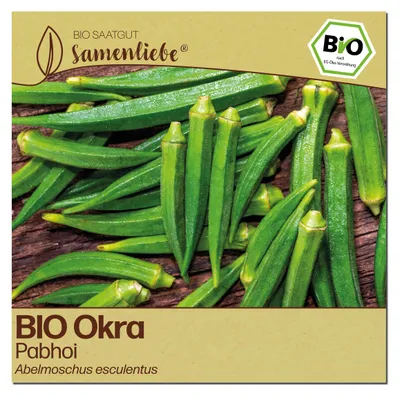 Produktbild von Samenliebe  Okra Samen | Pabhoi - lange - samenfestes  Saatgut