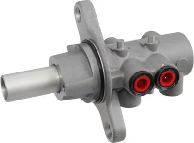 Imagen del producto de Cilindro maestro de freno, diámetro 22,2 mm, 4 conexiones M10x1.0, 4 conexiones de aluminio, compatible con sistema ABS, para vehículos como el FIAT DOBLO, entre otros