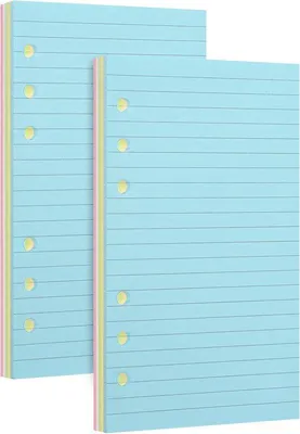 Produktbild von Gekleurtes A6-Notizpapier - 100 Blätter