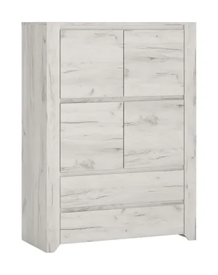 Produktbild von Jugendzimmer Emmi in Weißeiche – Highboard
