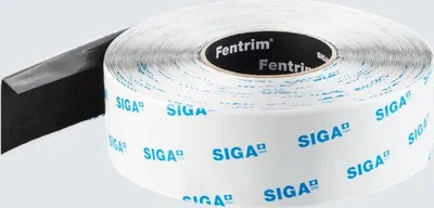Produktbild von Siga Fentrim IS 2, Klebeband abdichten Bauteilfugen, 25m 75mm x 25m