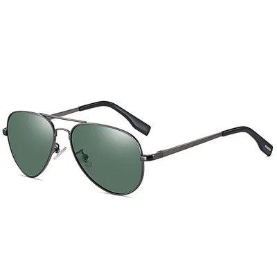Produktbild von Aviator Sonnenbrille UV400 Metallrahmen Herren Damen Polarisierte Gläser