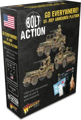 Produktbild von Go Everywhere! US Jeep Armoured Platoon
