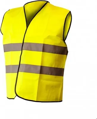 Produktbild von Warnweste XL Neon Gelb Unfallweste Sicherheitsweste Warnschutzweste Warnschutz