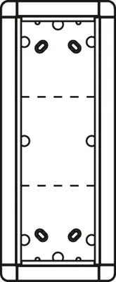 Produktbild von Ritto Portier AP-Rahmen si 3-fach, 133x326mm 1883320