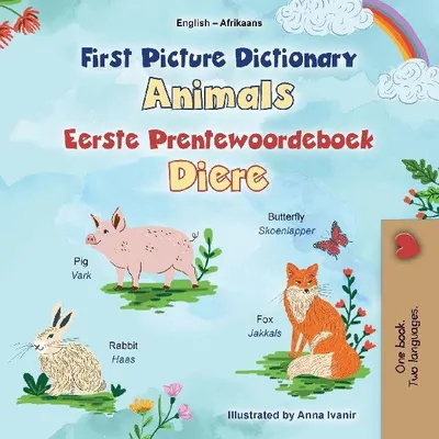 Produktbild von First Picture Dictionary - Animals (English Afrikaans Bilingual Children's Book)