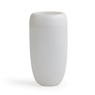 Immagine prodotto di QUALY DESIGN vaso da fiori da parete/tavolo con autoinnaffiatura Carepot QL10304WH, bianco