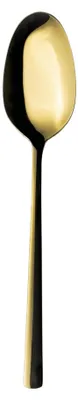 Menülöffel-Set Edelstahl 18/10, 12 Stück, Weißgold, Serie Oneda