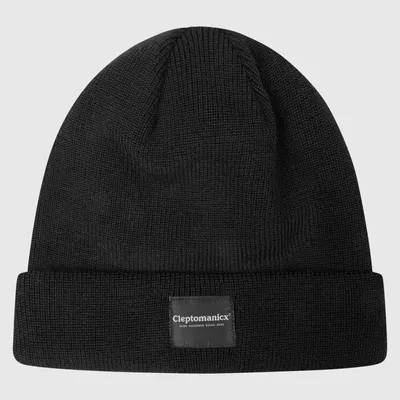 Produktbild von Cleptomanicx Beanie "Mono Color" Black