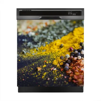 Produktbild von Magnete Dekorative 60x60 cm Küche Magnetmatte Spülmaschine - Gewürze Gemüse