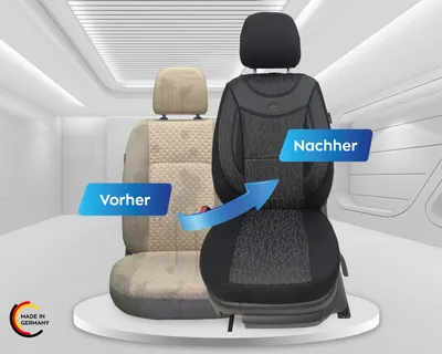 Produktbild von BREMER SITZBEZÜGE Maß Auto Schonbezüge kompatibel mit Renault Austral Fahrer & B