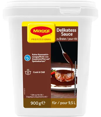 Image de Maggi Sauce Delikatess pour rôtir Grand emballage pour Gastro 900g